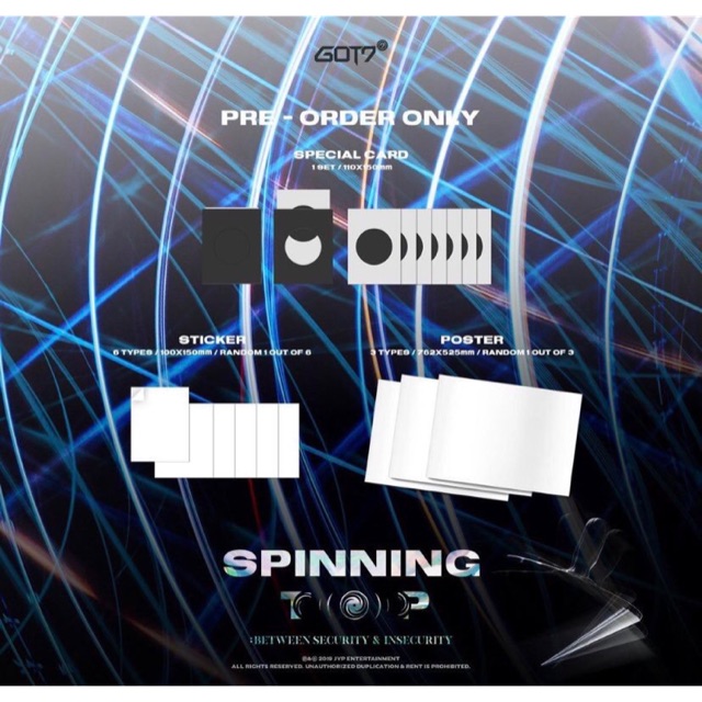 Jual GOT7 Spinning Top Album (FULLSET) Shopee Indonesia