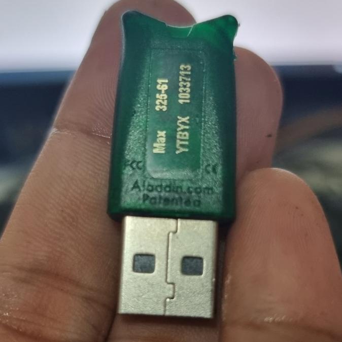 Jual Aladdin USB MAX HASP HL Green Security Key Dongle USB Shopee