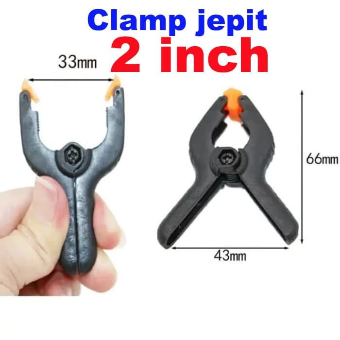 Jual Clamp Jepit Mini 2 inch klem Backgroud Tang Jepit Catok Klem ...