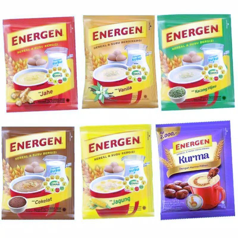 Jual ENERGEN RENTENG | Shopee Indonesia