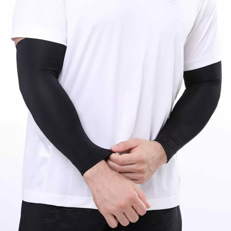 Jual MANSET TANGAN HITAM POLOS/MANSET TANGAN PRIA WANITA | Shopee Indonesia