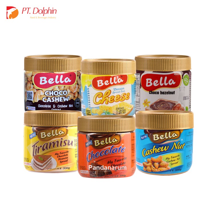 Jual BELLA SPREAD 330 Gram - Selai Coklat / Selai Kacang / Selai Roti ...