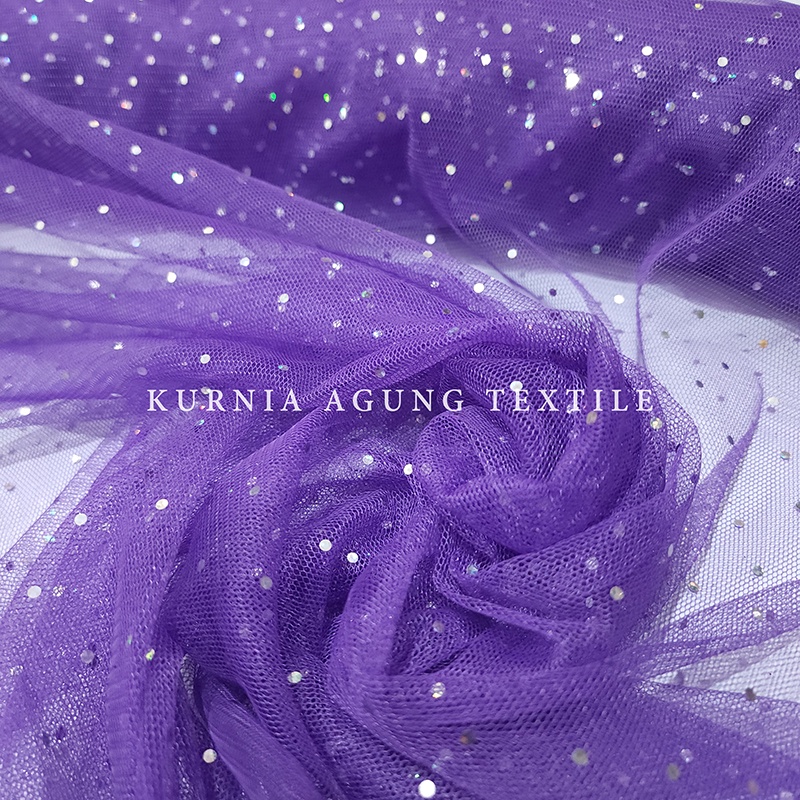 Jual Kain Tile Tulle Gliter Sprinkle Tile Diamond Halus 170 cm Meteran ...