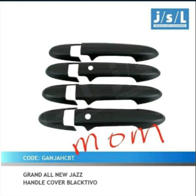 Jual Paket Cover Handle Gagang Pintu Outer Mangkok Hitam Blacktivo Jsl All New Jazz Gk