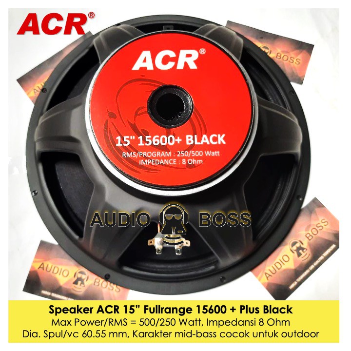 Speaker ACR 15600 Plus Black Speaker 15