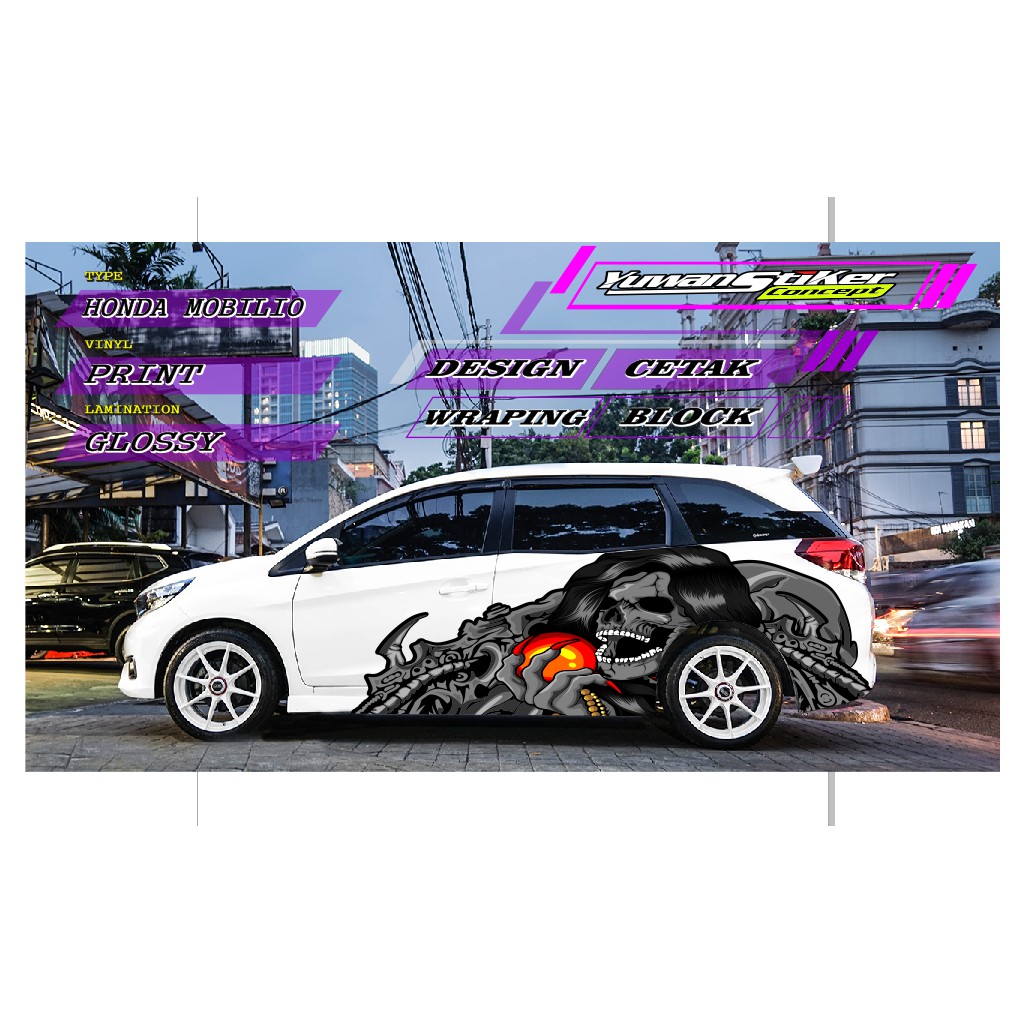Jual stiker decal honda mobilio lady rose custom | Shopee Indonesia