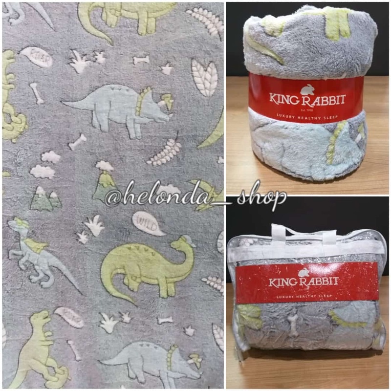 Jual 71. elimut King Rabbit Selimut Brasel Selimut Jysk Dansborg uk 150 ...