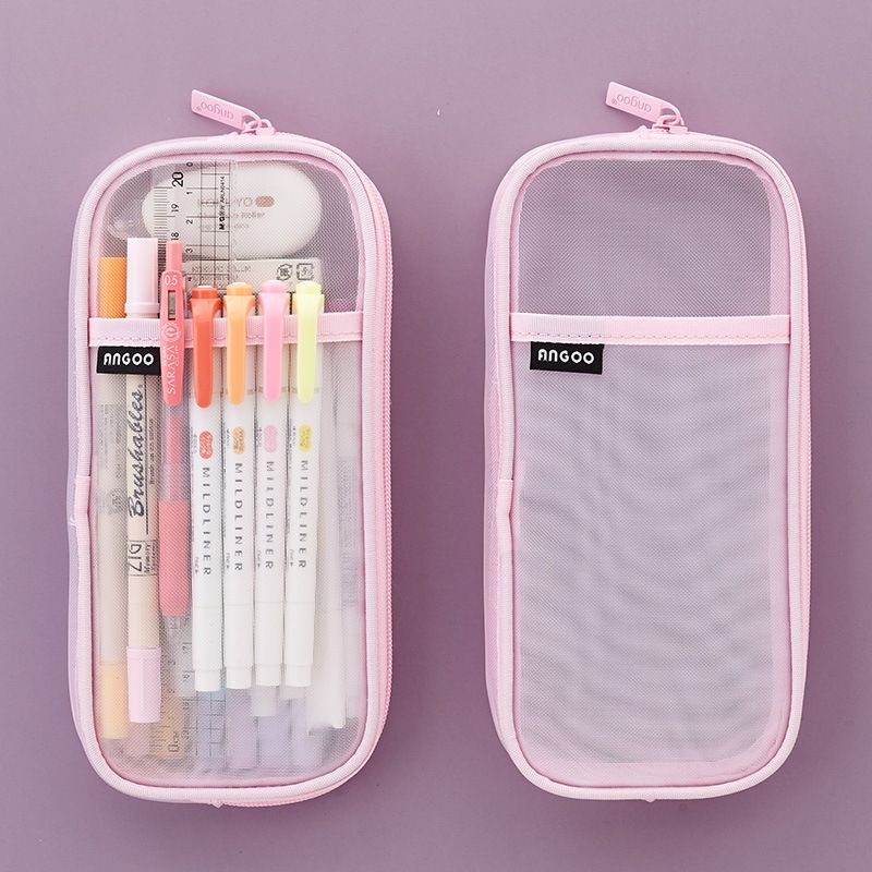 Clearance！Pencil Case Pen Pencil Bag Pencil Box Stationery Pencil