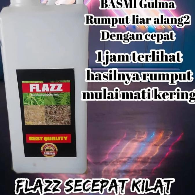 Jual Flazz pembasmi gulma alang alang rumput liar reffil 1liter racun ...