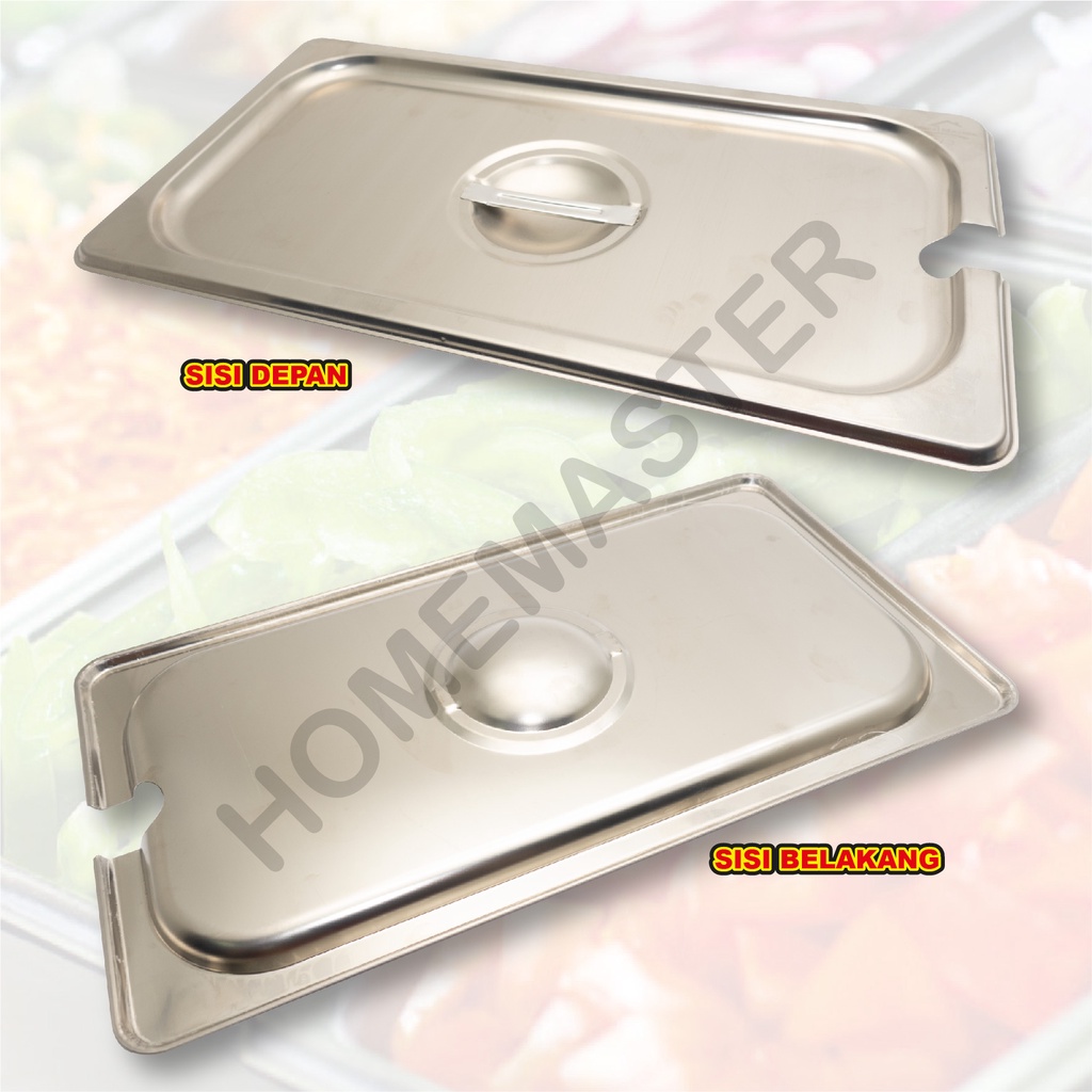 Jual HomeMaster Tutup/Lid/Cover Gastronom/Gastronorm/Food Pan/Insert ...