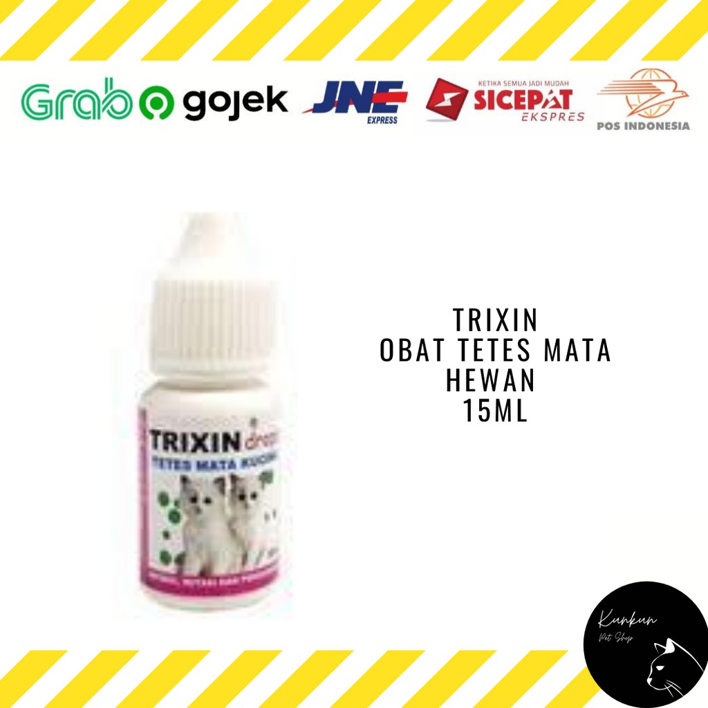 Jual TRIXIN OBAT TETES MATA KUCING 15 ML (OBAT HEWAN) | Shopee Indonesia
