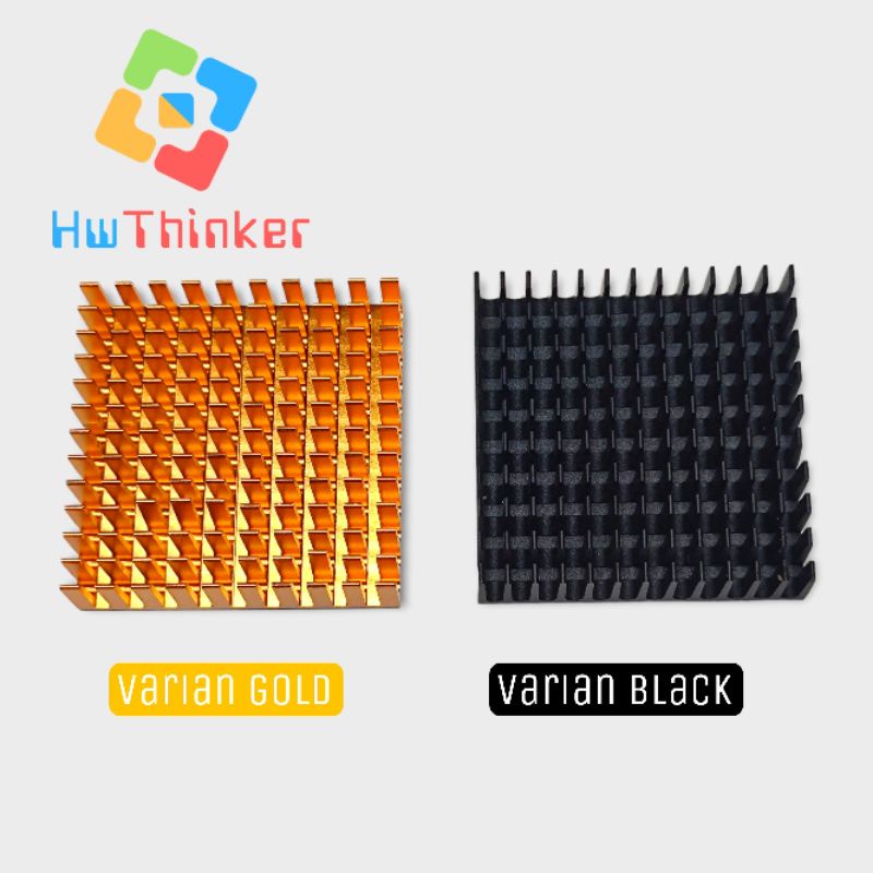 Jual Heatsink Heat sink Pendingin 40x40x11mm 4x4cm 4x4 cm Bahan