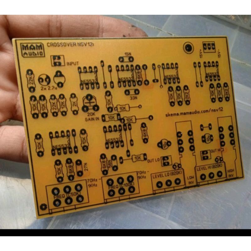 Jual pcb crossover 2 way | Shopee Indonesia