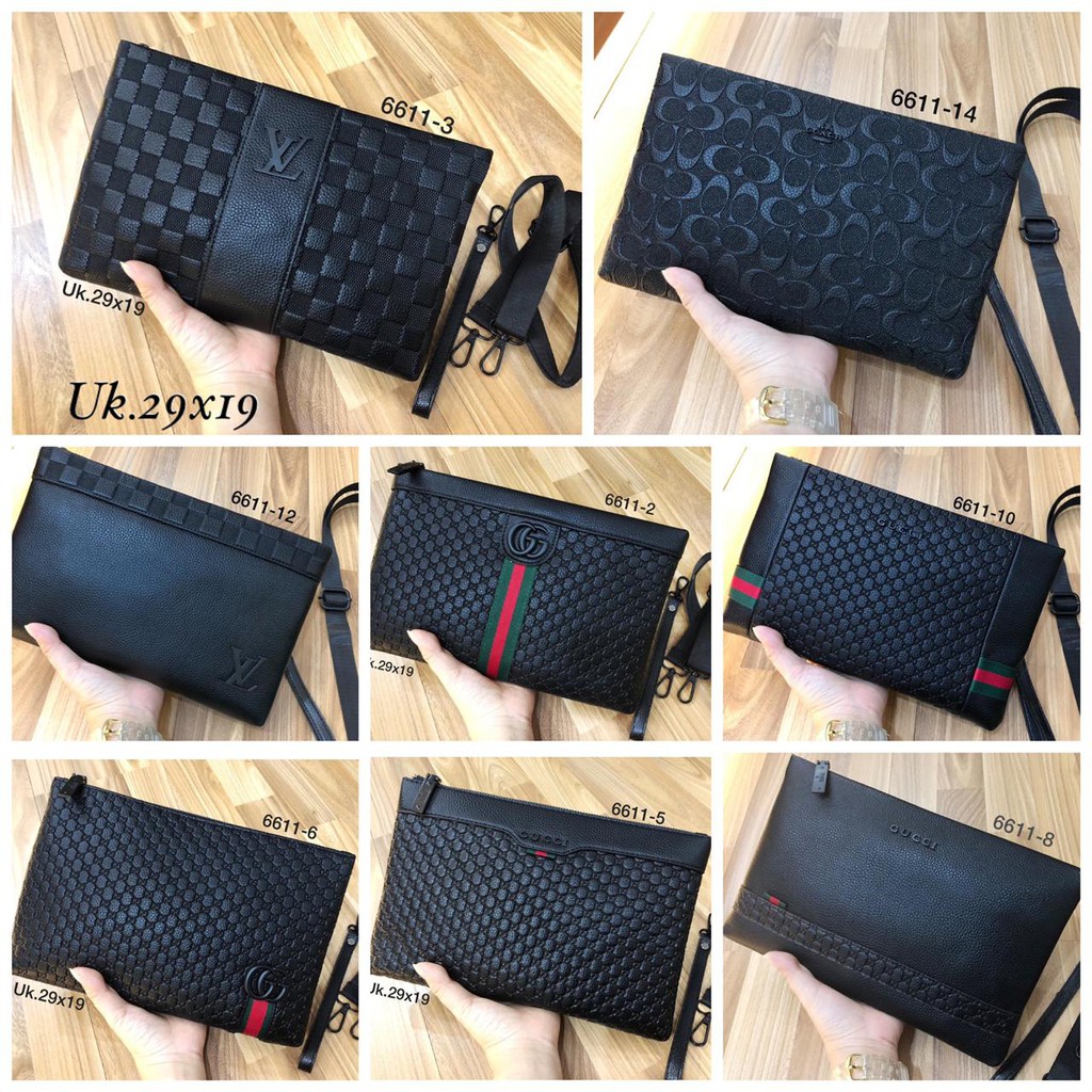 TAS TANGAN HANDBAG CLUTCH GC UK.26x16 FASHION TAS WANITA PRIA TAS MURAH BRANDED TAS IMPORT