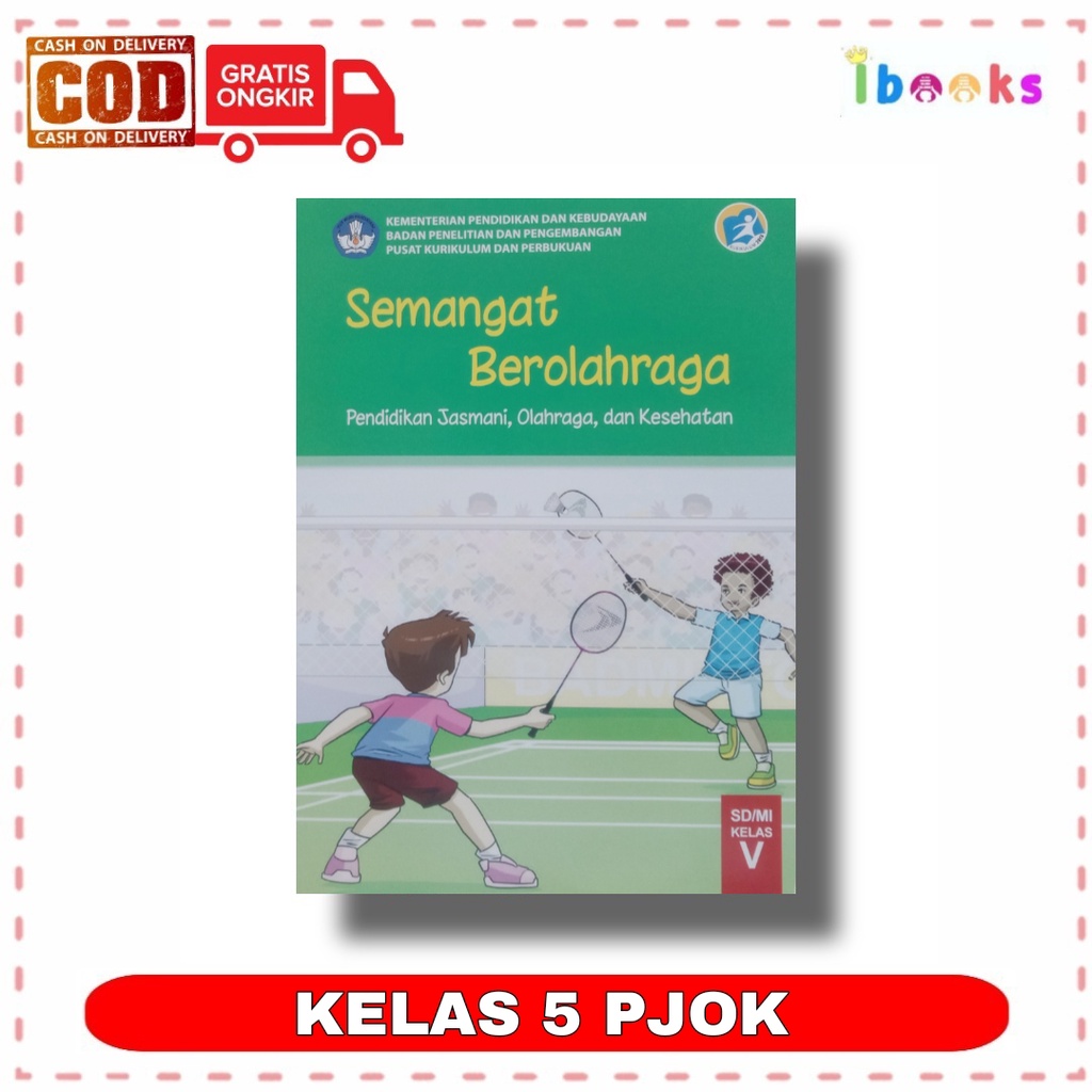 Jual Buku PJOK Penjaskes SD Kelas 5 Semangat Berolahraga Kurikulum 2013 ...