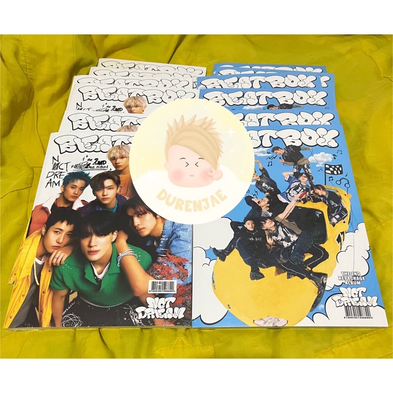NCT Dream the 2nd Album Beat Box Photobook A version (+Folded poster