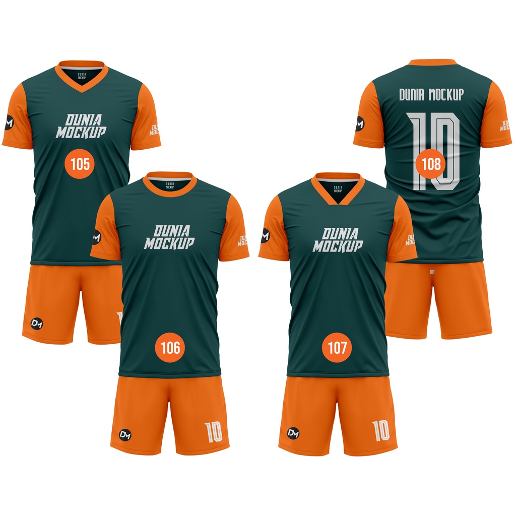 Jual Mockup Design Jersey Kit - Corel DRAW (Produk Digital) | Shopee