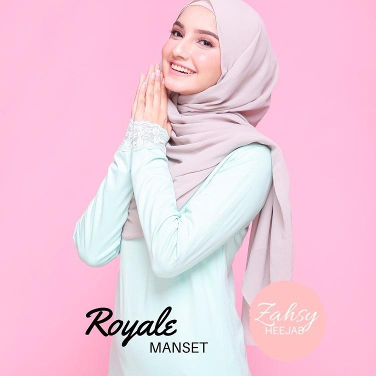Jual Hanya di sini !! ROYALE MANSET / Manset renda lengan panjang