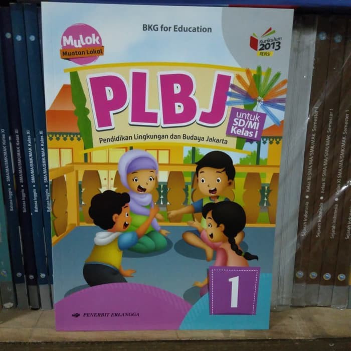 Jual BUKU PLBJ Erlangga Kelas 1 SD Revisi Original Book | Shopee Indonesia