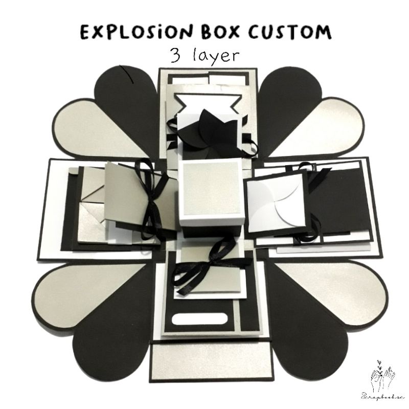 Jual EXPLOSION BOX | EXPLODING BOX CUSTOM 10×10 CM | KADO ULANG TAHUN ...