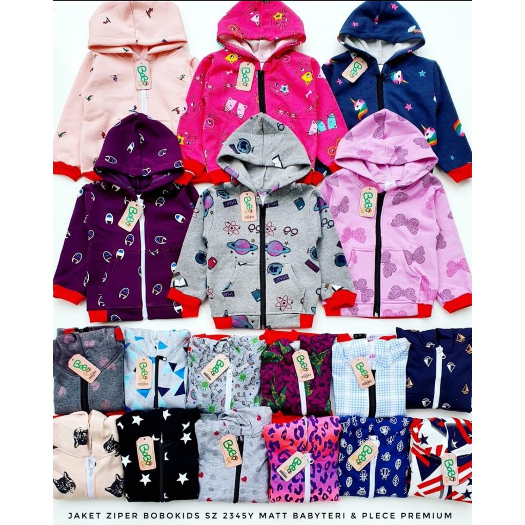 Jual Jaket Anak Bobo Kids Bobokids Size 2 Size 3 | Shopee Indonesia