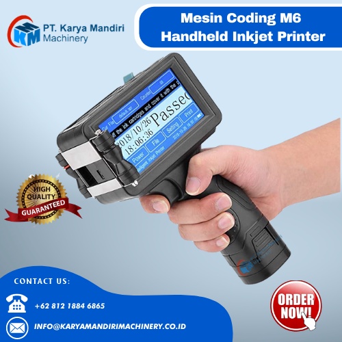 Jual Mesin Coding M6 Handheld Inkjet Printer | Shopee Indonesia