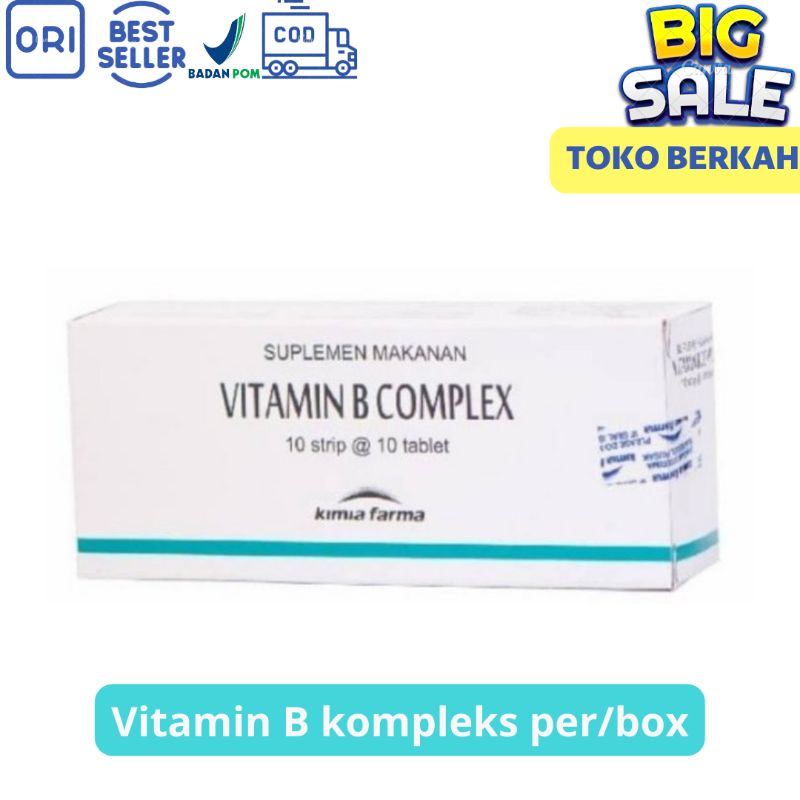 Jual Vitamin B Kompleks Per/box | Shopee Indonesia