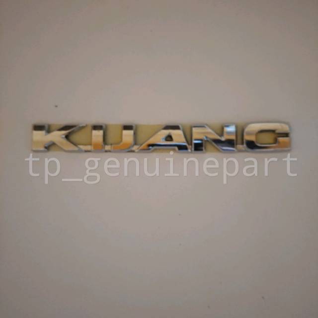 Jual Emblem Logo Tulisan Toyota Kijang Bagasi Pintu Belakang Shopee Indonesia