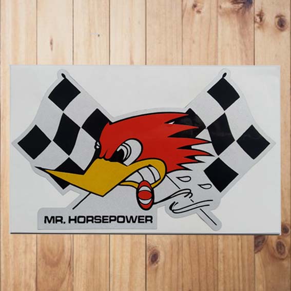 Toppa Mr Horsepower Born To Race – Ecussone Termoadesivo Vintage Per Auto E Moto