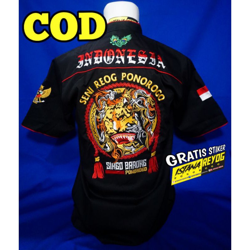 Jual BAJU REOG PONOROGO / BAJU JARANAN /KEMEJA REOG / HEM REOG PONOROGO ...