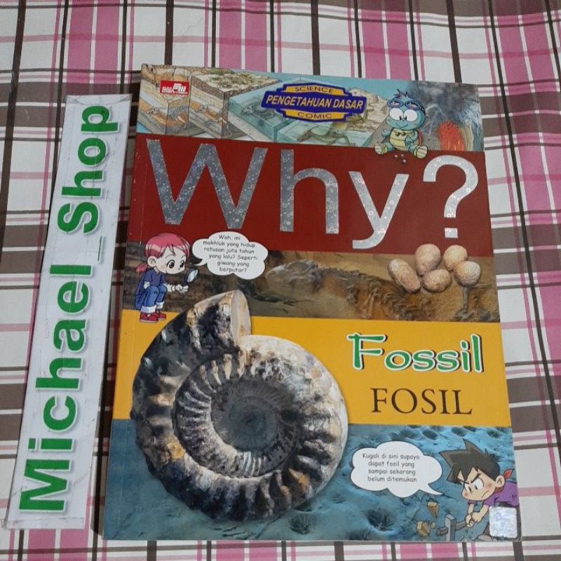 Jual Buku Pengetahuan Dasar Why Fossil Fosil CEK Shopee Indonesia