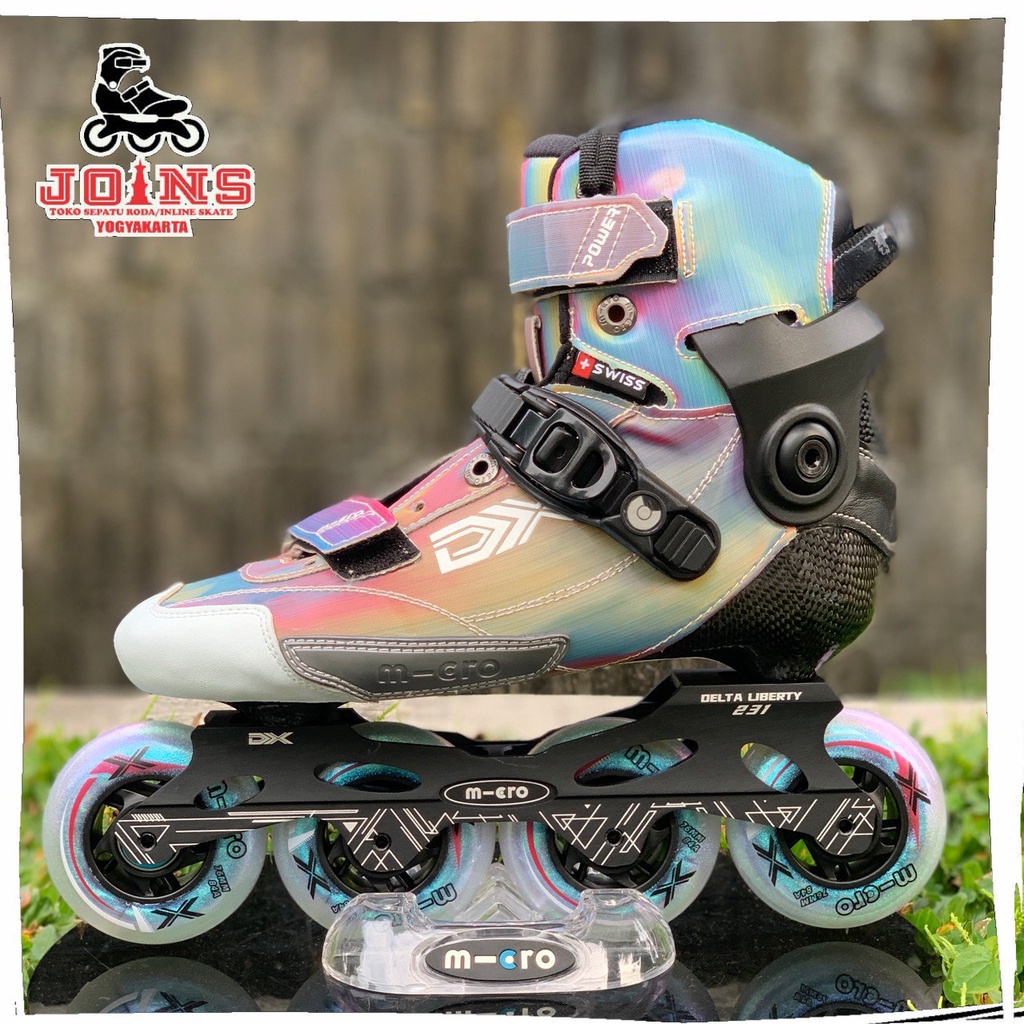 Jual Sepatu Roda Inline Skate M-cro (Micro) Delta Liberty | Shopee ...