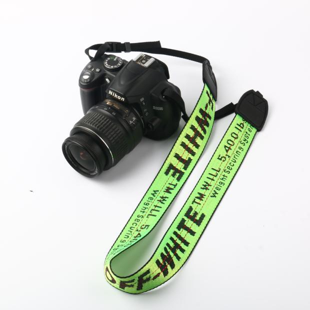 Jual Strap Camera Tali Kamera OFF WHITE Fujifilm Sony Canon DSLR