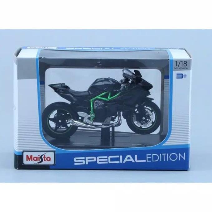 Maisto Kawasaki Ninja H2r Moto Juguete Carros Escala 1:18 | Meses sin interés