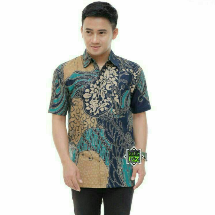 Jual 43 MURAH BATIK KEMEJA HEM PRIA MOTIF KEMBANG KEMEJA SERAGAM VIRAL ...