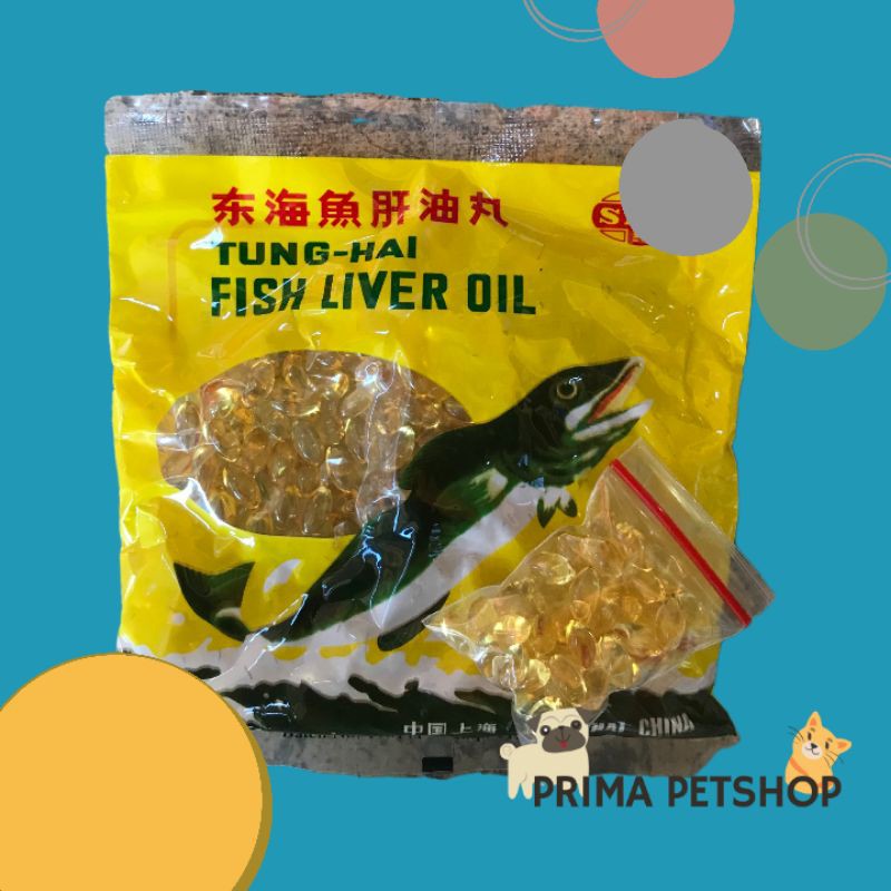 Jual TUNG HAI FISH LIVER OIL MINYAK IKAN UNTUK KUCING DAN ANJING