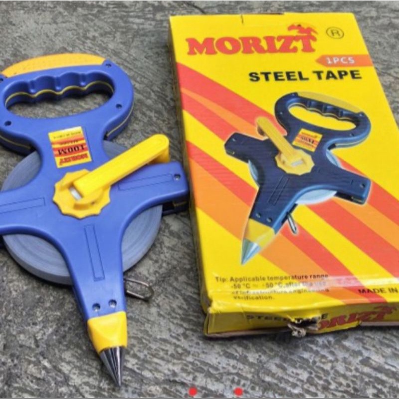 Jual meteran tacap MORIS steel tap 30 meter | Shopee Indonesia