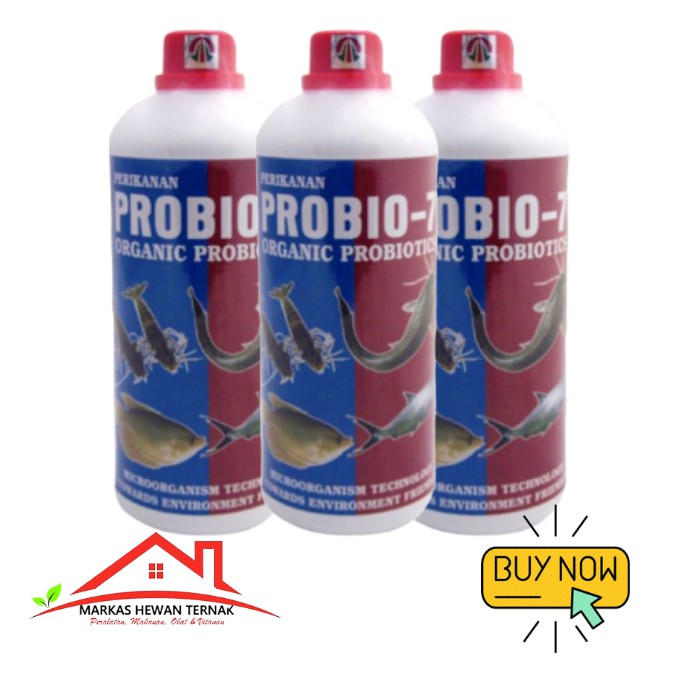 Jual PROBIO-7 PROBIOTIK IKAN PERIKANAN 1 LITER | Shopee Indonesia