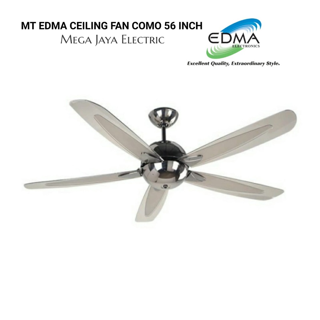 Jual MT EDMA CEILING FAN COMO 56 INCH REMOTE CONTROL AC MOTOR | Shopee ...
