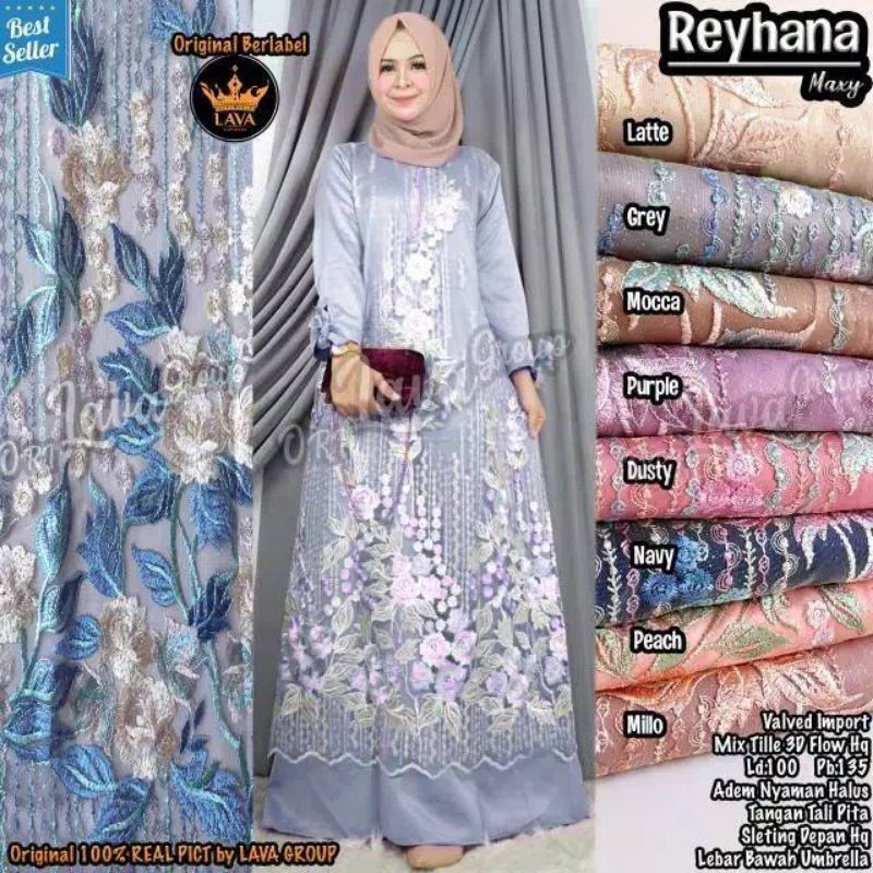 Jual REYHANA MAXY / TILE 3D BISA SERAGAM ASLI CANTIK | Shopee Indonesia
