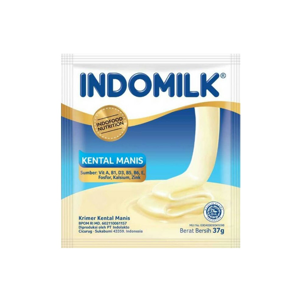 Jual Krimer Kental Manis Indomilk Putih Sachet Shopee Indonesia