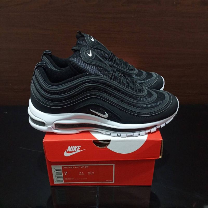 SEPATU NIKE AIR MAX 97 UNDEFEATED BLACK WHITE HITAM PUTIH