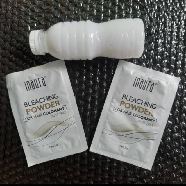Jual Paket 2 bleaching inaura + Oxydan 200ml | Shopee Indonesia
