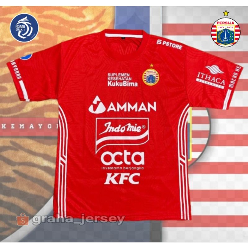 Jual Jersey Persija Home Bri Liga Merah Jakarta Terbaru