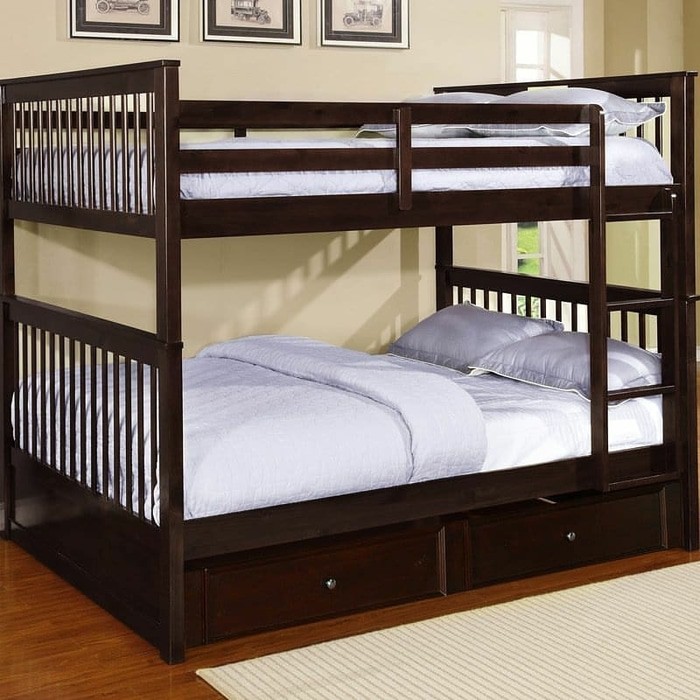 Jual Jual Tempat Tidur Tingkat Kayu Jati Ranjang Susun Jati Dipan