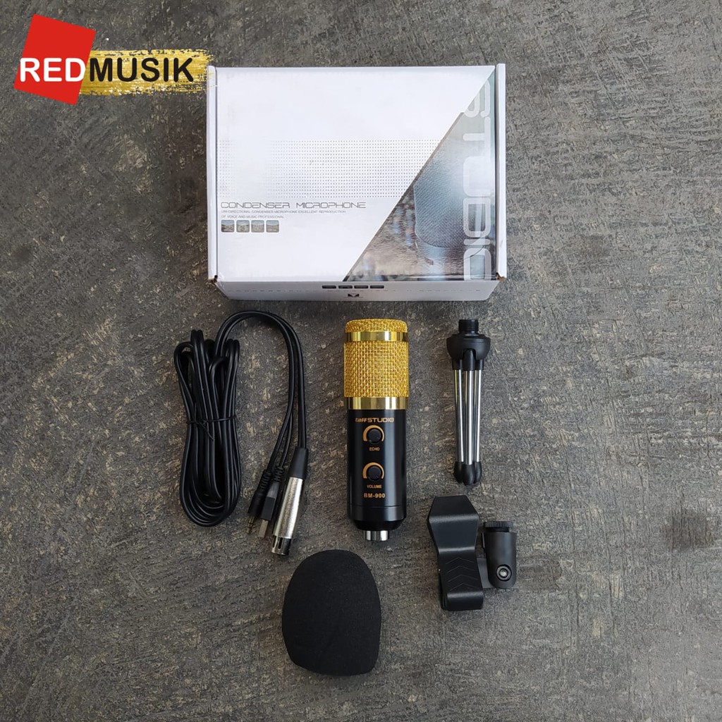 Jual Mic BM900 BM-900 BM 900 Microphone Mikrofon | Shopee Indonesia