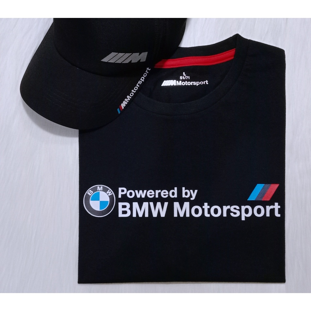 Jual Kaos BMW Tshirt Powered by BMW Motorsport | Shopee Indonesia