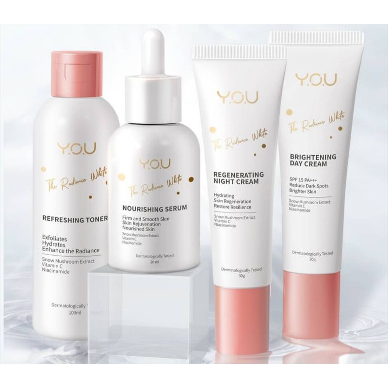 Harga Skincare Y.o.u The Radiance White Satu Paket