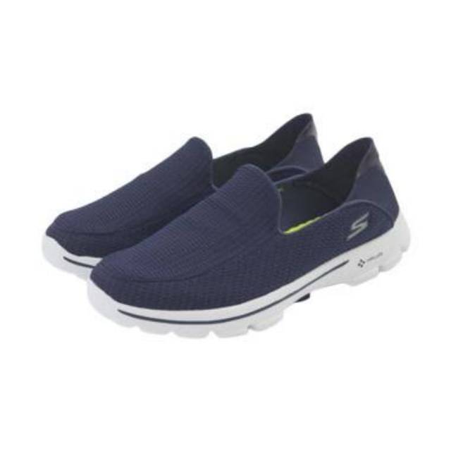 Jual Sepatu SKECHERS Original Slip On Go Walk 3 Lounge 54043NVY Goga Mat Shopee Indonesia