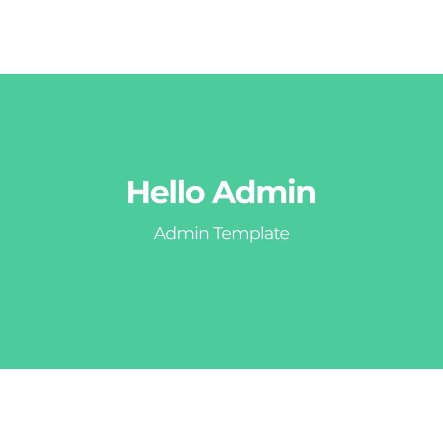Jual Premium HTML Template Admin Hello Admin | Shopee Indonesia